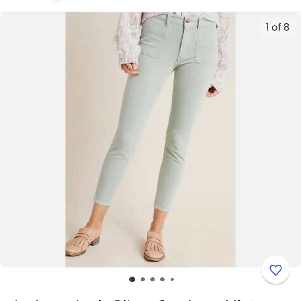 Anthropologie Pilcro and the letterpress high skinny corduroy pants - Picture 2 of 6